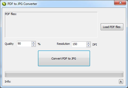 Screenshot for LotApps Free PDF to JPG Converter 2.0